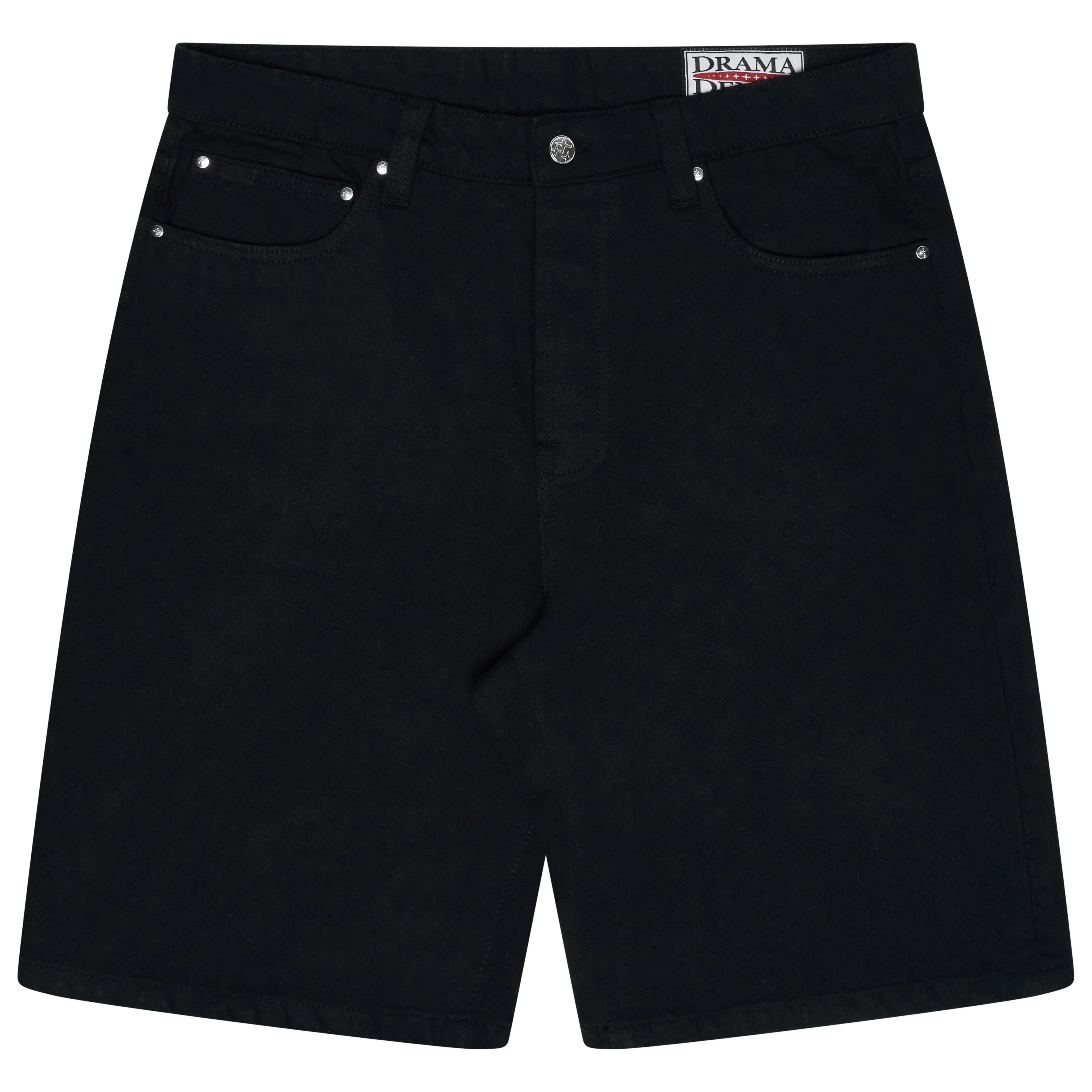 3STA STITCH JUMBO JORTS (BLACK) - Image 3
