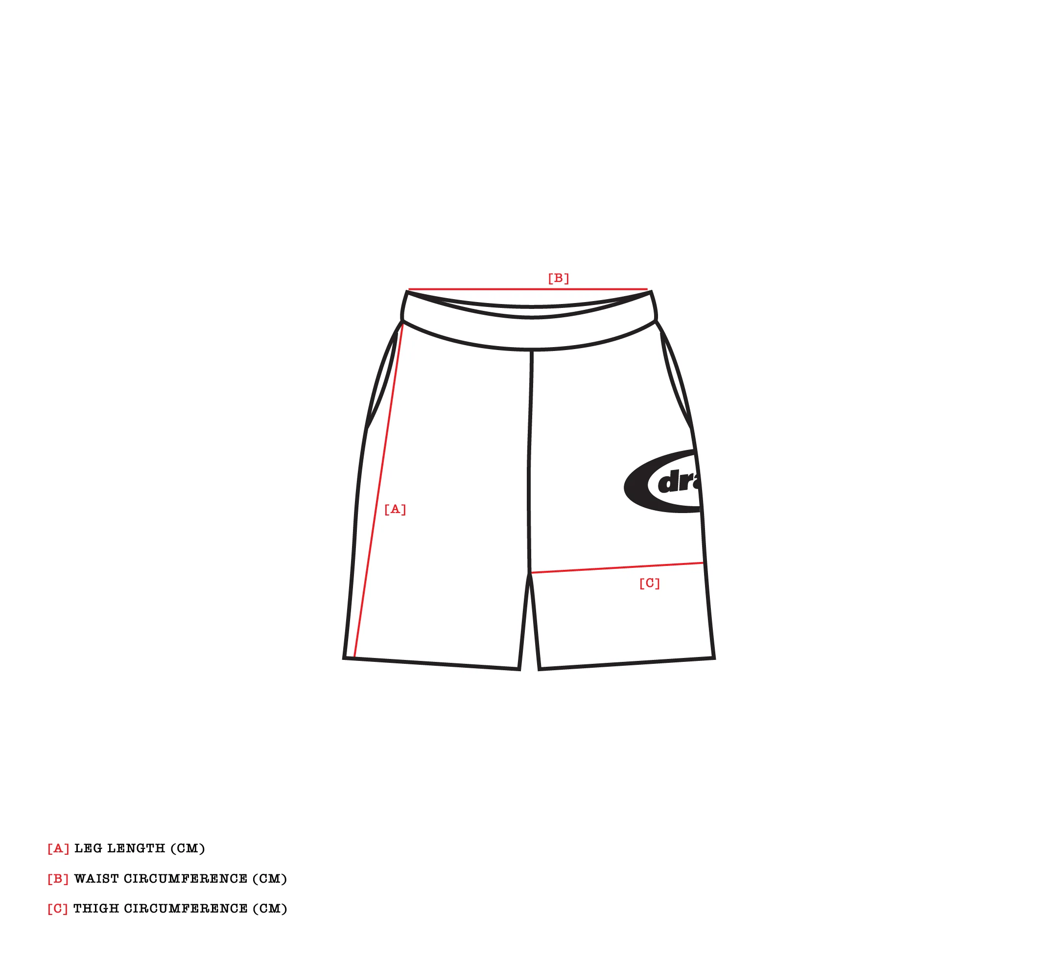 BLACK 3STA HOLE SHORTS - Image 7