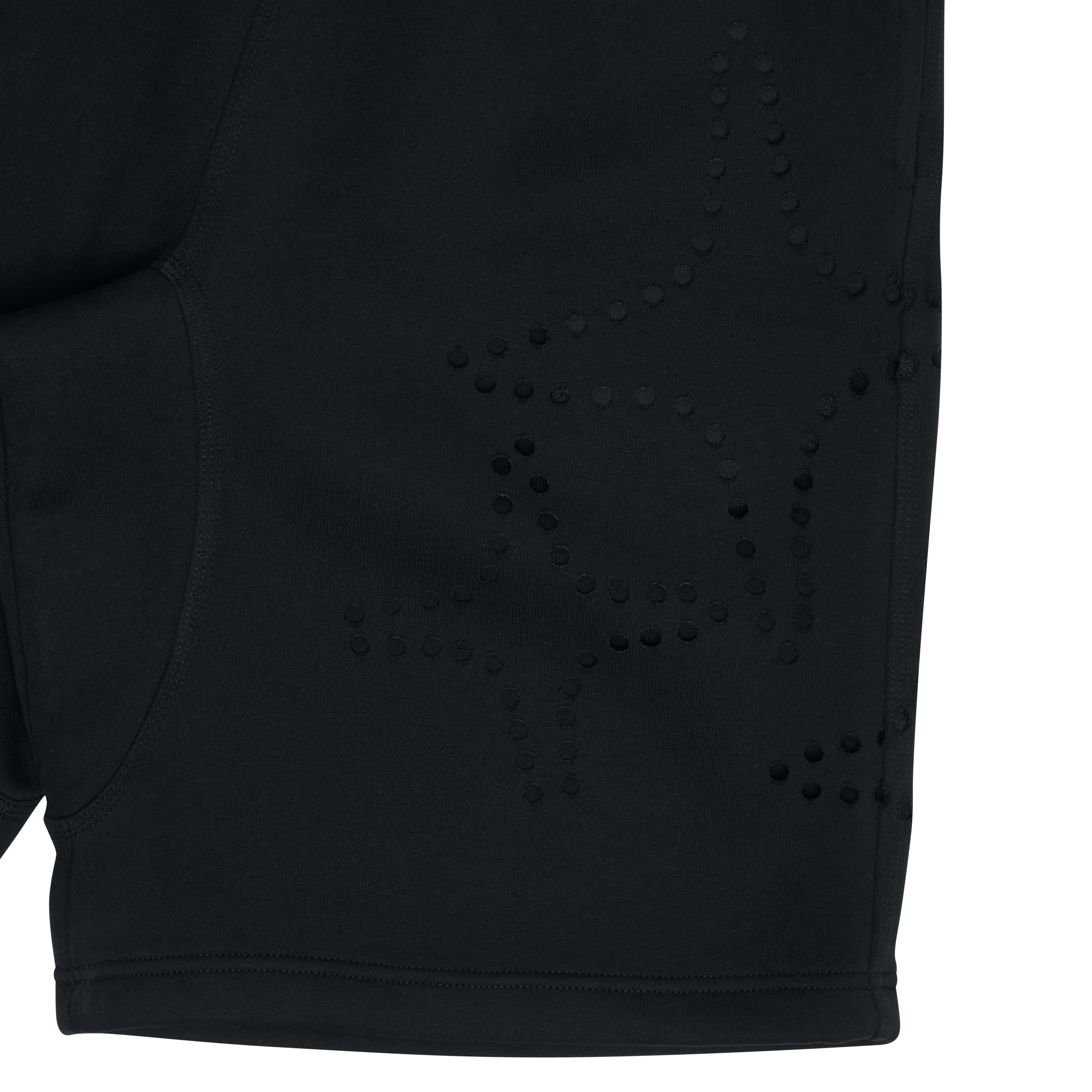 BLACK 3STA HOLE SHORTS - Image 3