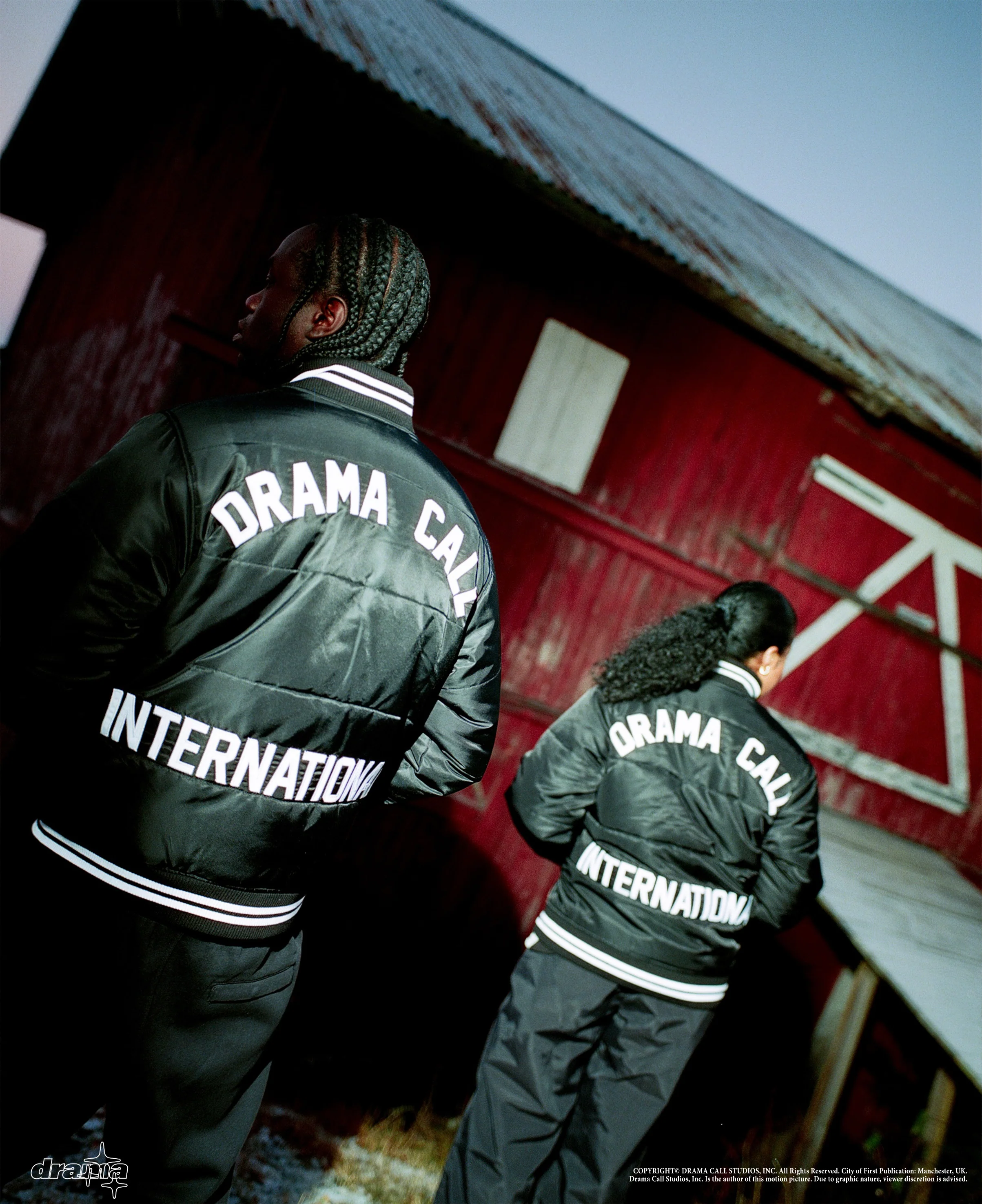 BLACK COLLEGE JACKET - Image 4