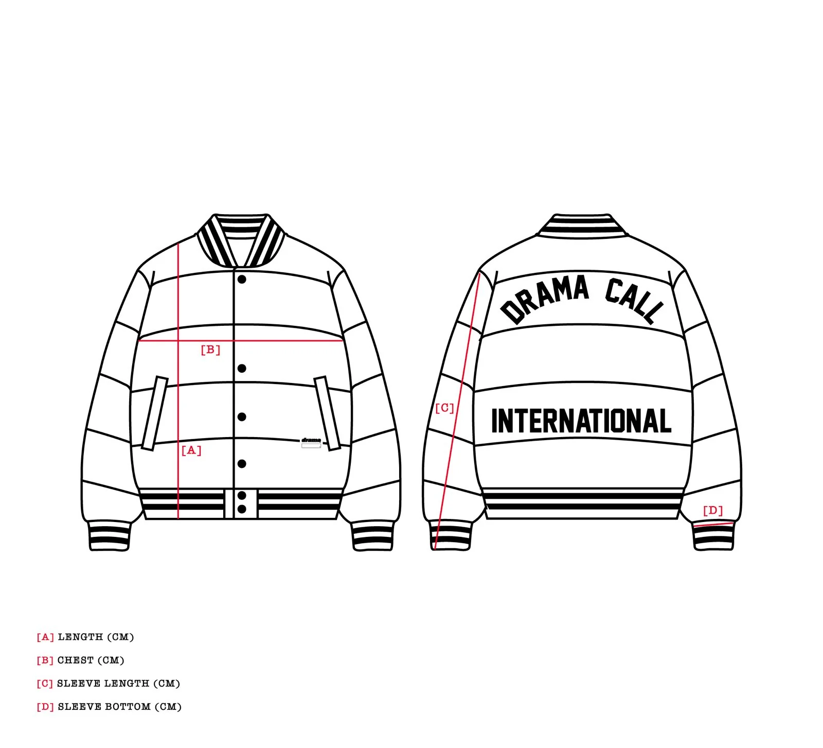 BLACK COLLEGE JACKET - Image 7