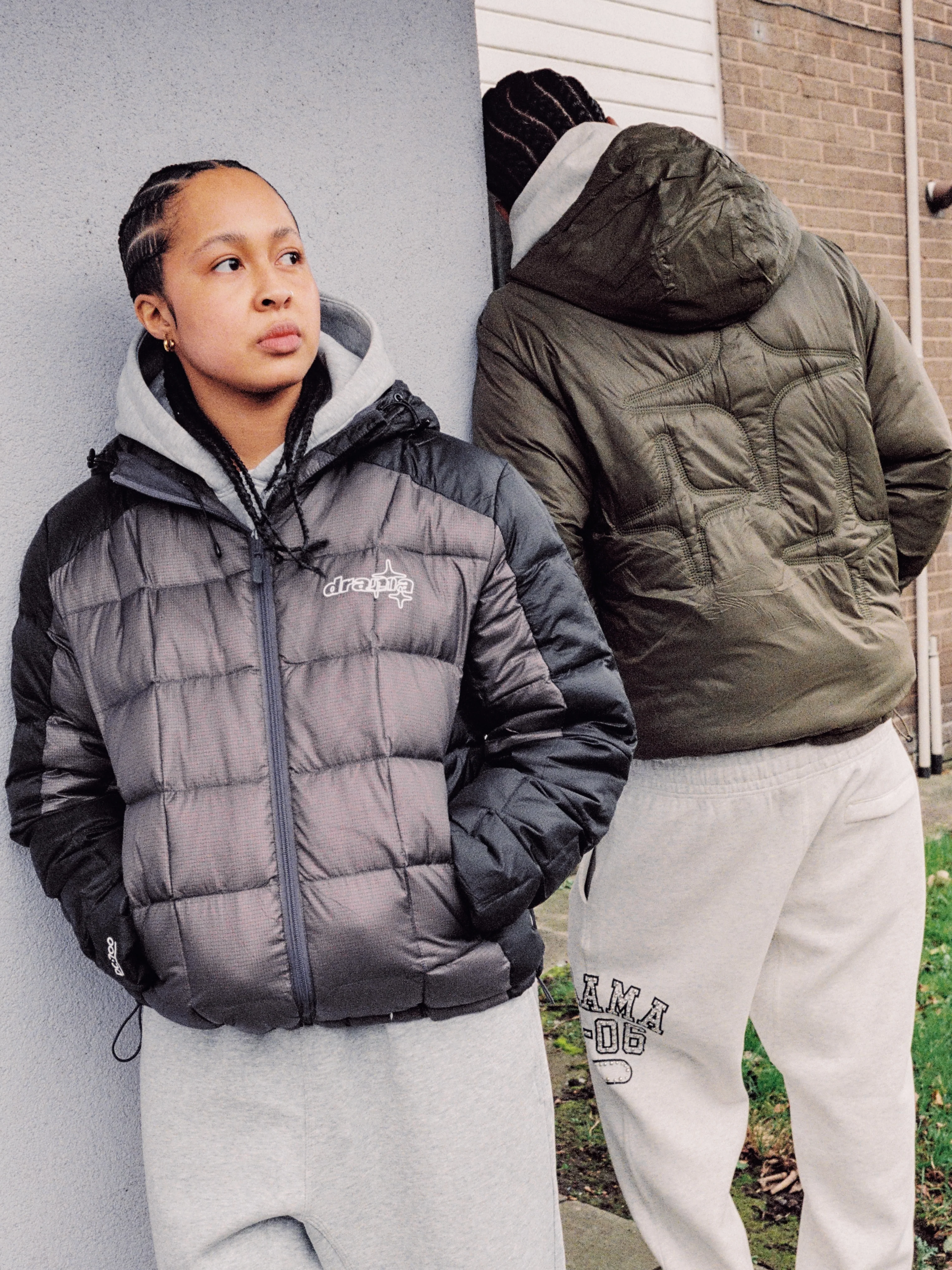 BLACK LINE-STA TWO TONE HIKIN JACKET - Image 3