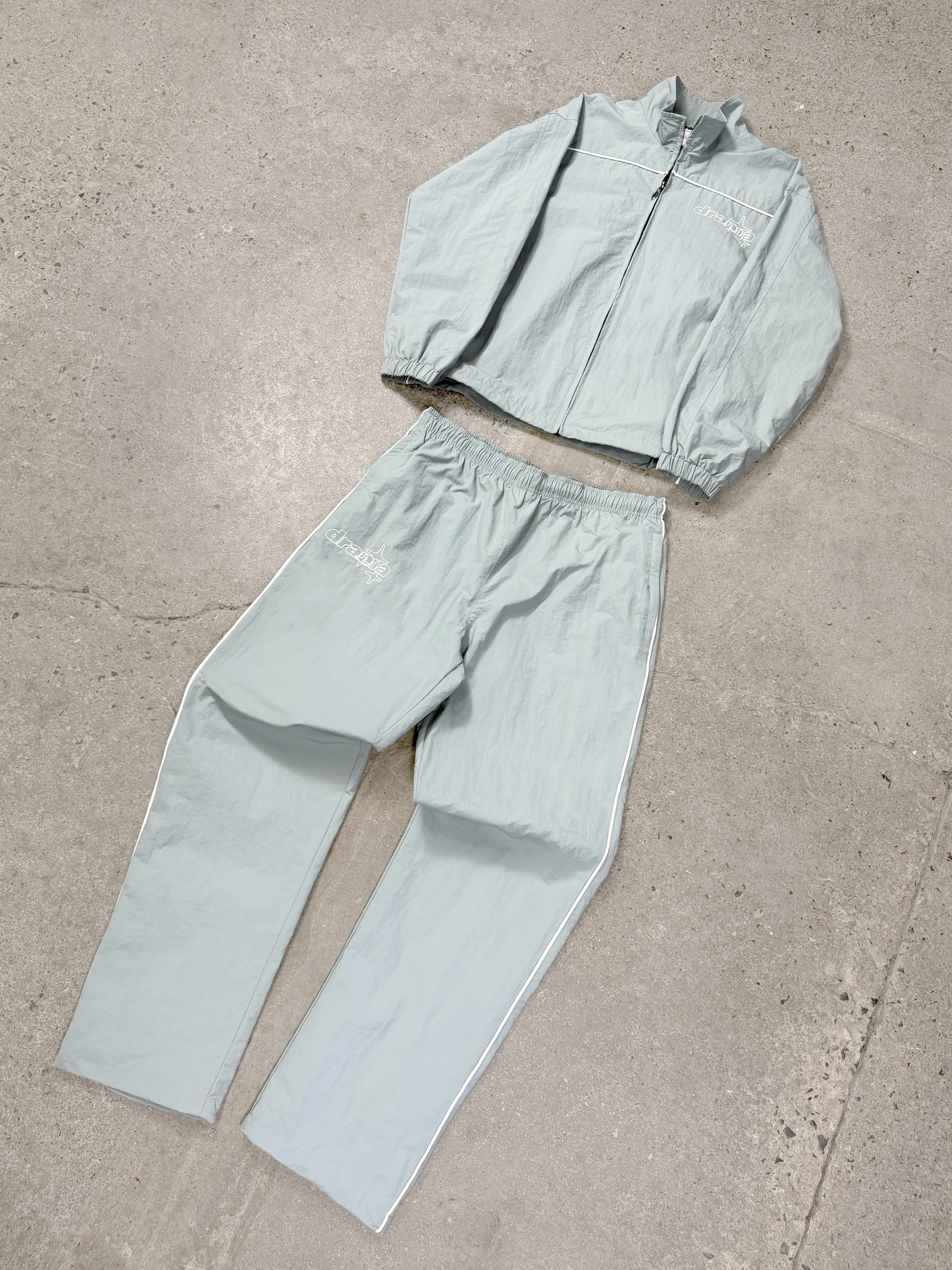 CLOUD BLUE LINE-STA TRACK PANTS - Image 7