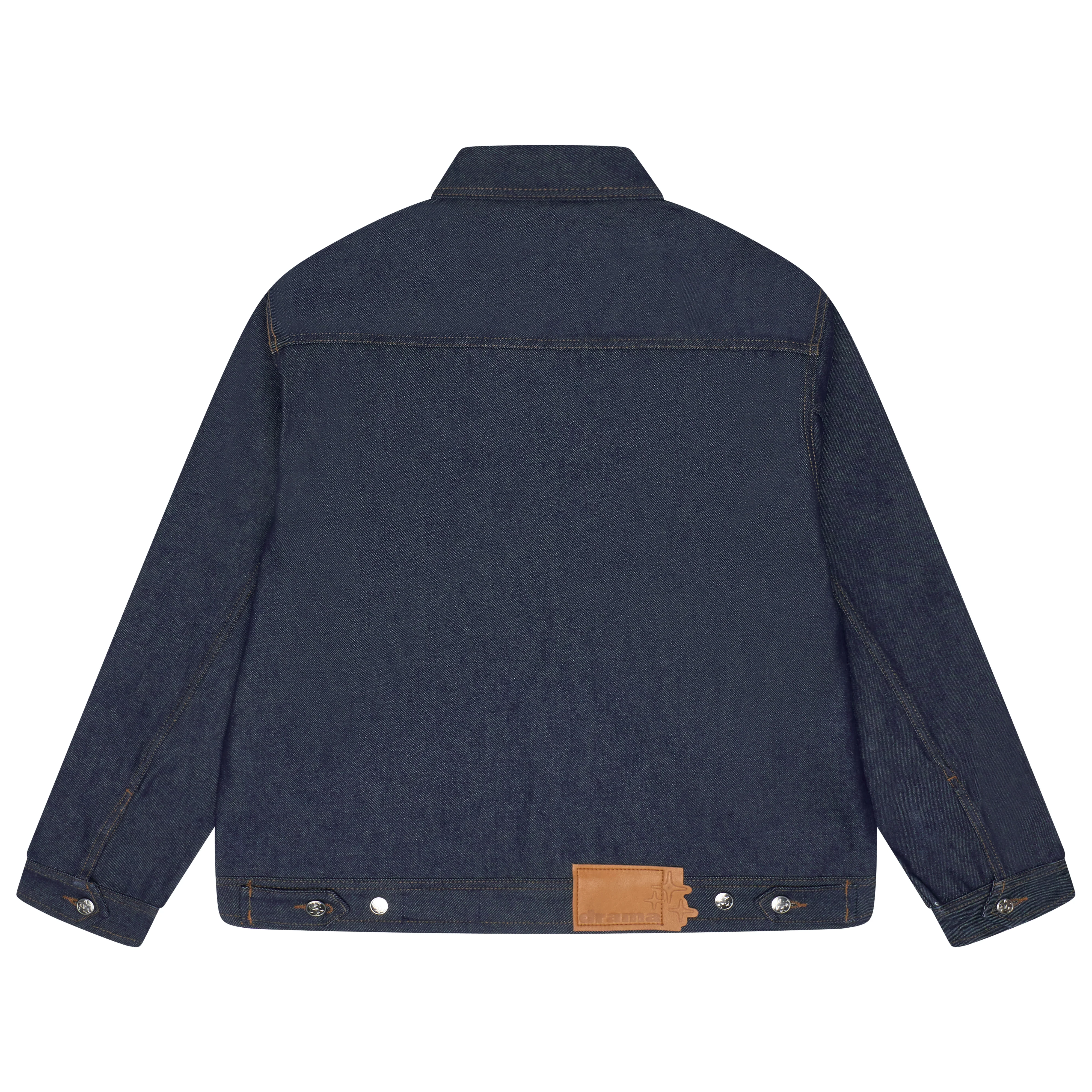 DENIM 3STA JACKET (RAW INDIGO) - Image 3