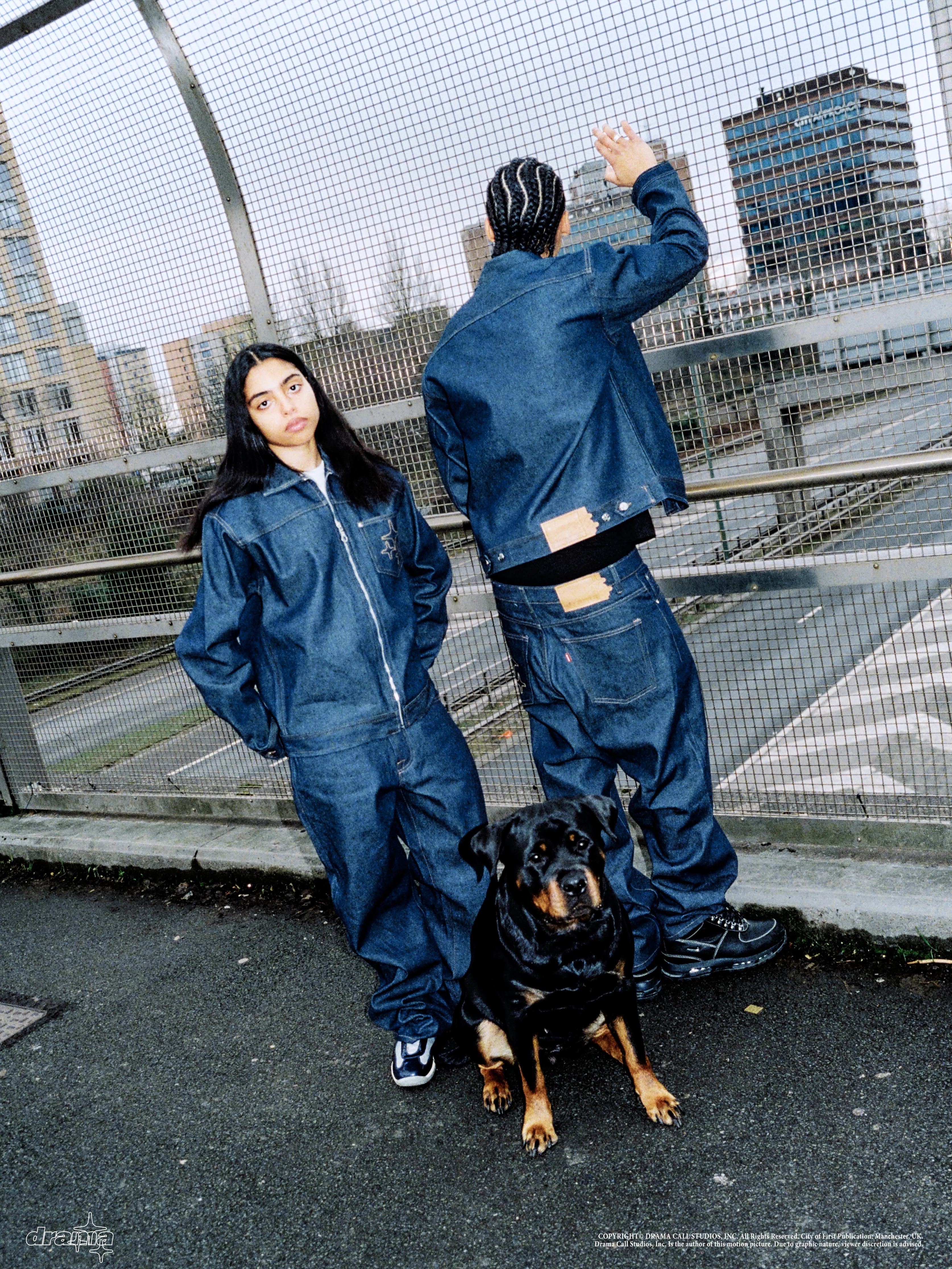 BIG B*STARDS RAW INDIGO DENIM (BAGGY FIT) - Image 5