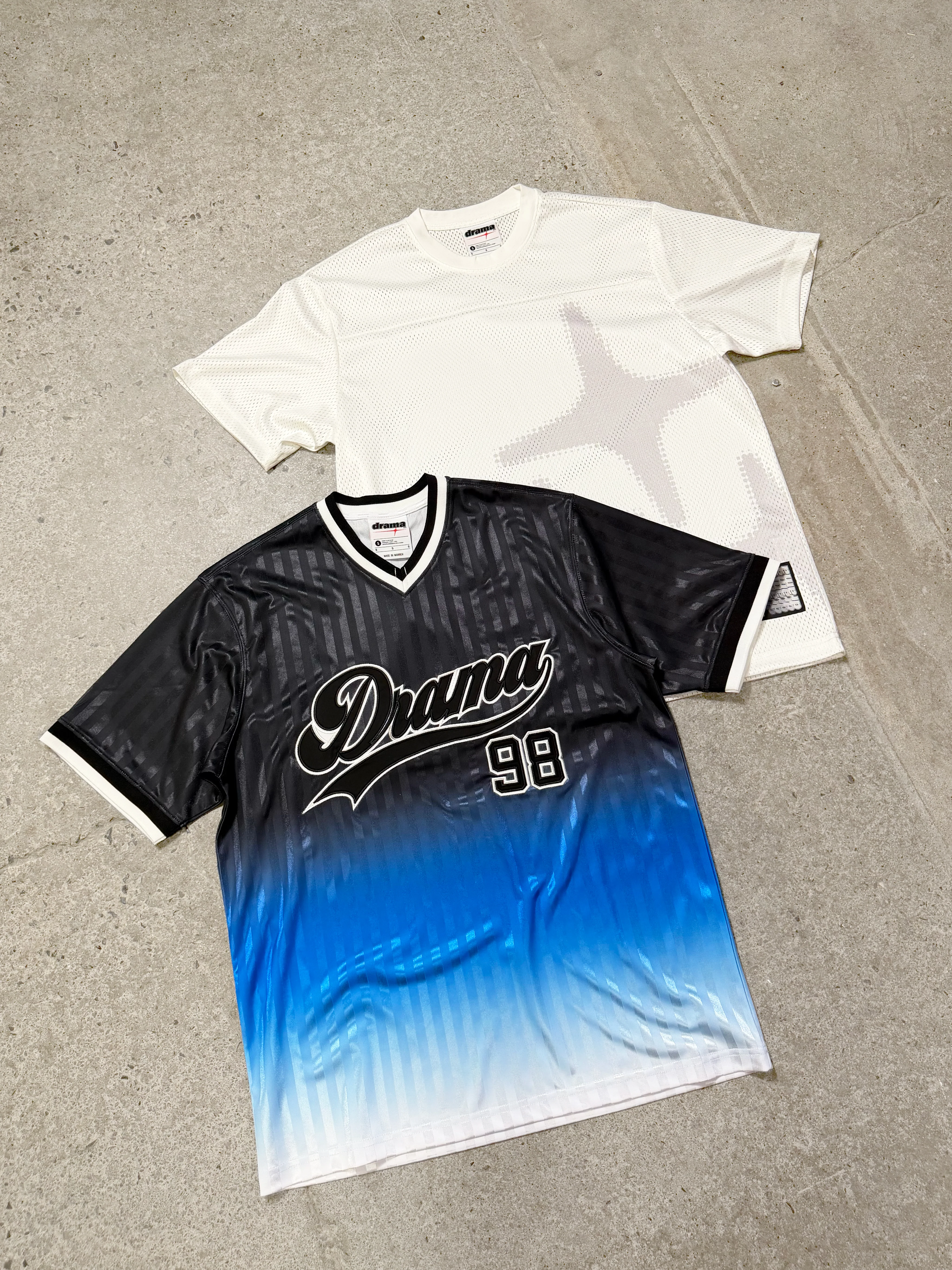 BLACK N BLUE SCRIPT 98' JERSEY - Image 6