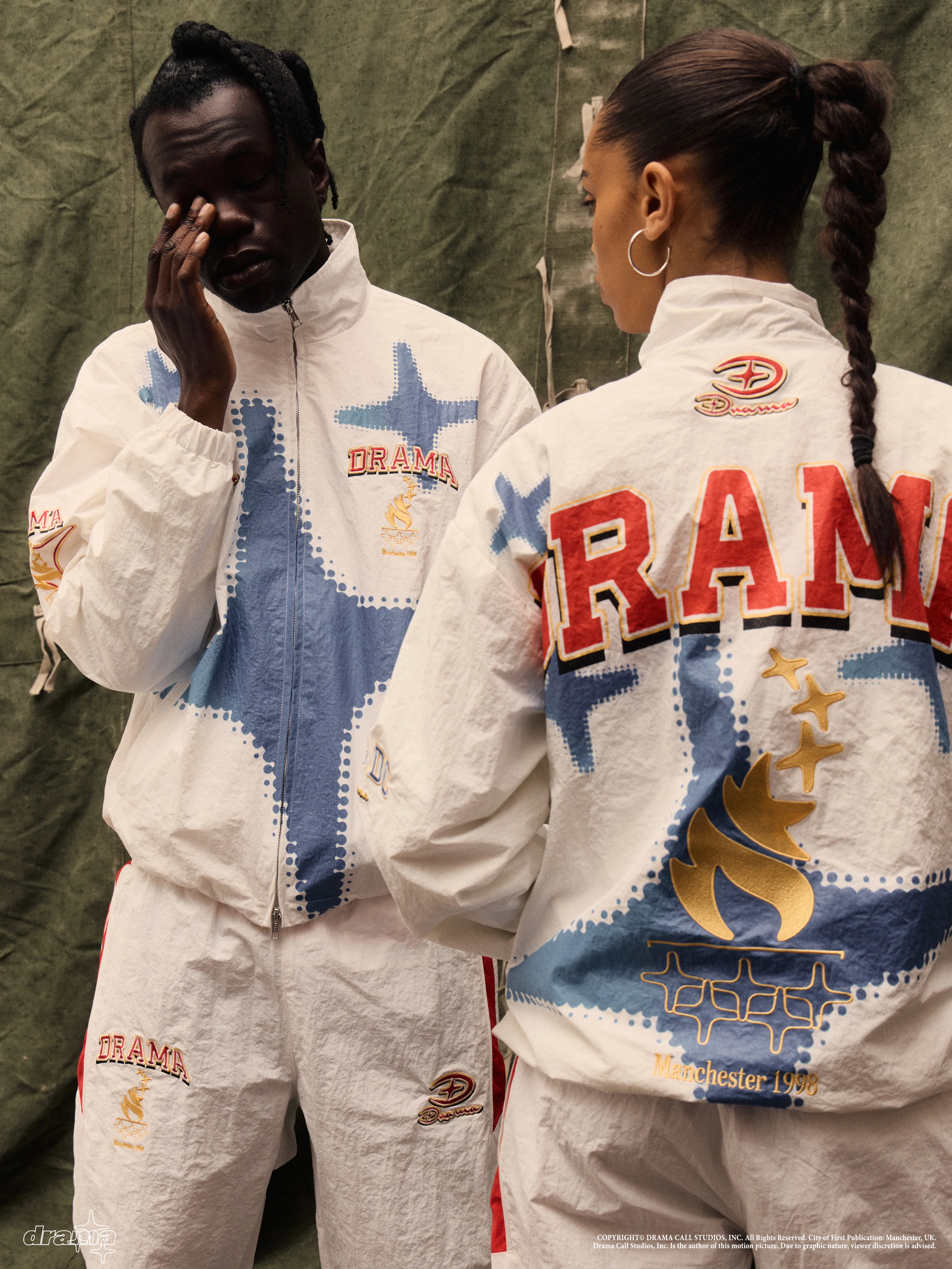 WHITE OLYMPIC TRACK PANTS - Image 4